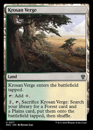 Krosan Verge - Murders at Karlov Manor Commander-(271)