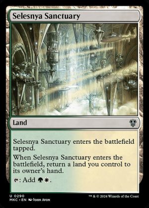 Selesnya Sanctuary - Murders at Karlov Manor Commander-(290)