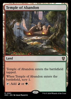 Temple of Abandon - Murders at Karlov Manor Commander-(301)