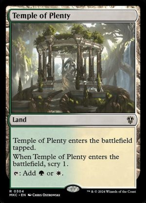 Temple of Plenty - Murders at Karlov Manor Commander-(304)