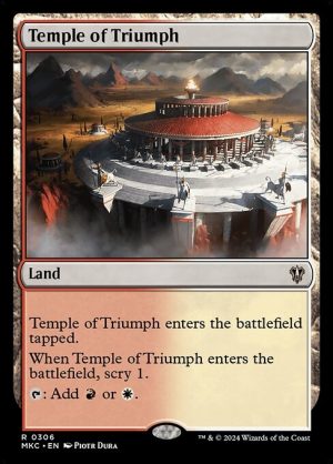 Temple of Triumph - Murders at Karlov Manor Commander-(306)