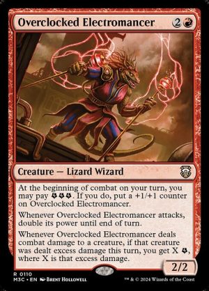 Overclocked Electromancer - Modern Horizons 3 Commander-(110)