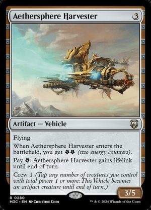 Aethersphere Harvester - Modern Horizons 3 Commander-(280)