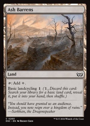 Ash Barrens - Duskmourn: House of Horror Commander-(260)