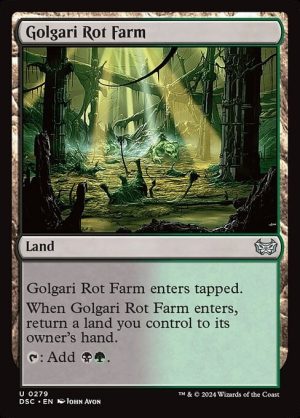 Golgari Rot Farm - Duskmourn: House of Horror Commander-(279)