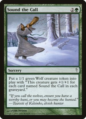 Sound the Call - Coldsnap-(123)-Foil