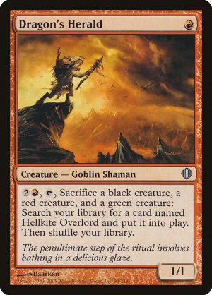 Dragon's Herald - Shards of Alara-(098)