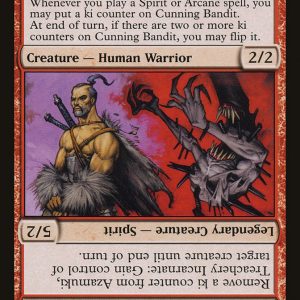 Cunning Bandit // Azamuki, Treachery Incarnate - Betrayers of Kamigawa-(099)