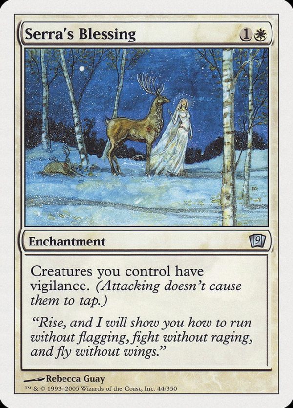 Serra's Blessing - Ninth Edition-(044)
