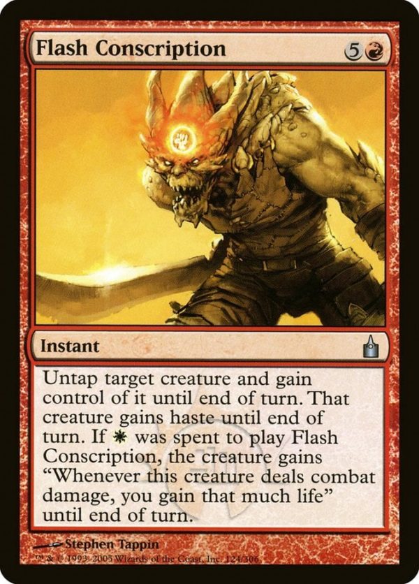 Flash Conscription - Ravnica: City of Guilds-(124)