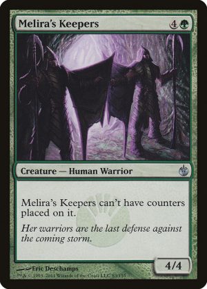 Melira's Keepers - Mirrodin Besieged-(083)