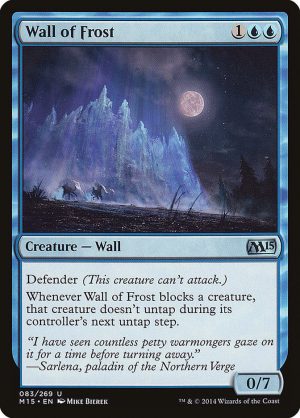 Wall of Frost - Magic 2015 Core Set-(083)
