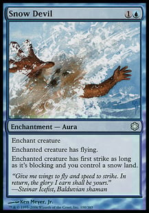 Snow Devil - Coldsnap Theme Decks-(016)