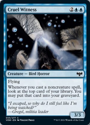 Cruel Witness - Innistrad: Crimson Vow-(055)