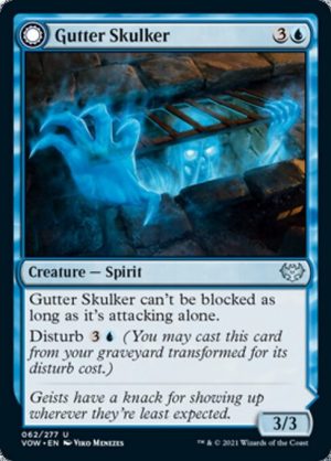 Gutter Skulker // Gutter Shortcut - Innistrad: Crimson Vow-(062)