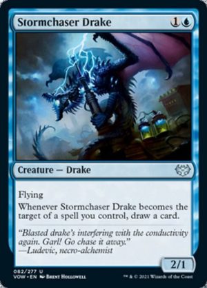 Stormchaser Drake - Innistrad: Crimson Vow-(082)