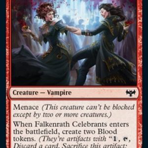 Falkenrath Celebrants - Innistrad: Crimson Vow-(156)