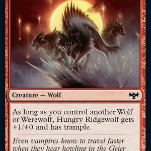 Hungry Ridgewolf - Innistrad: Crimson Vow-(161)