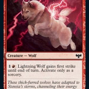 Lightning Wolf - Innistrad: Crimson Vow-(168)