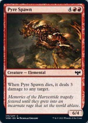 Pyre Spawn - Innistrad: Crimson Vow-(173)-Foil