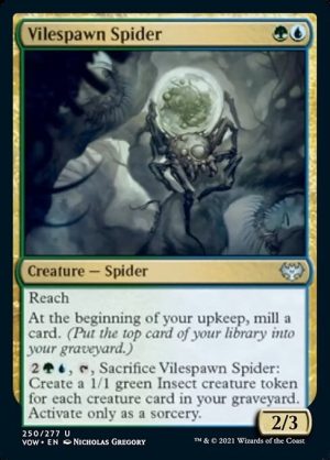 Vilespawn Spider - Innistrad: Crimson Vow-(250)