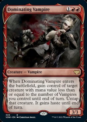 Dominating Vampire - Innistrad: Crimson Vow-(305)