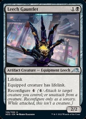 Leech Gauntlet - Kamigawa: Neon Dynasty-(106)