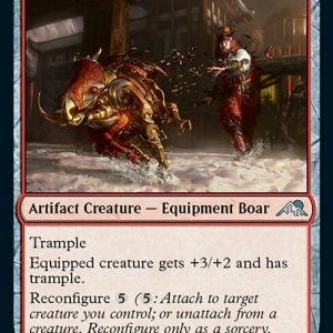 Bronzeplate Boar - Kamigawa: Neon Dynasty-(135)