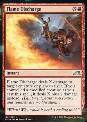 Flame Discharge - Kamigawa: Neon Dynasty-(142)