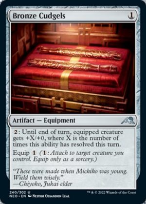 Bronze Cudgels - Kamigawa: Neon Dynasty-(240)