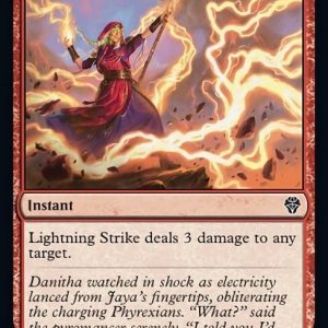 Lightning Strike - Dominaria United-(137)-Foil
