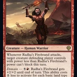 Radha's Firebrand - Dominaria United-(141)-Foil