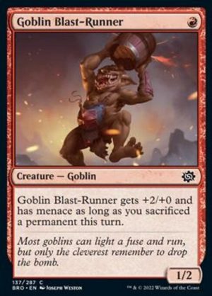 Goblin Blast-Runner - The Brothers' War-(137)