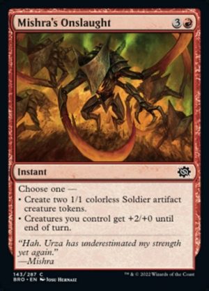 Mishra's Onslaught - The Brothers' War-(143)
