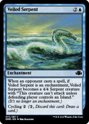 Veiled Serpent - Dominaria Remastered-(072)