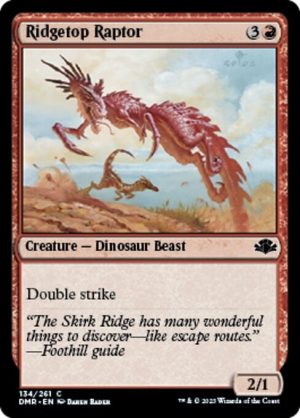 Ridgetop Raptor - Dominaria Remastered-(134)