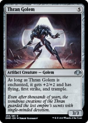 Thran Golem - Dominaria Remastered-(234)