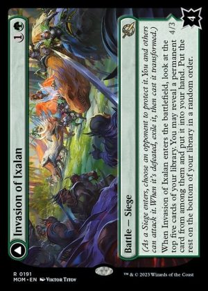 Invasion of Ixalan // Belligerent Regisaur - March of the Machine-(191)