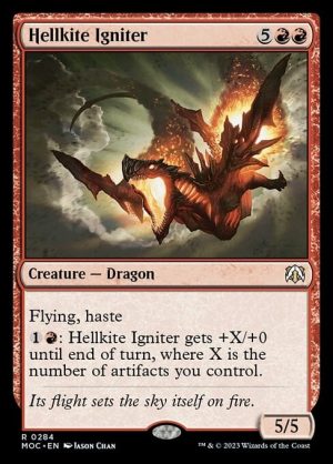 Hellkite Igniter - March of the Machine Commander-(284)