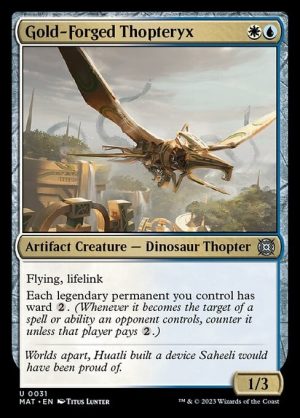 Gold-Forged Thopteryx - March of the Machine: The Aftermath-(031)-Foil