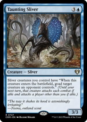 Taunting Sliver - Commander Masters-(727)