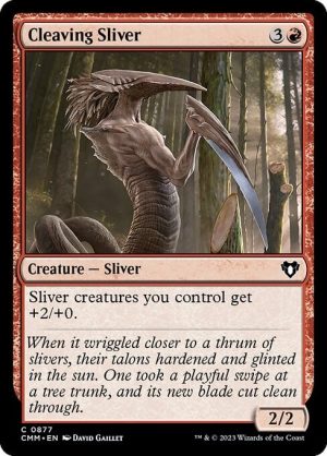 Cleaving Sliver - Commander Masters-(877)