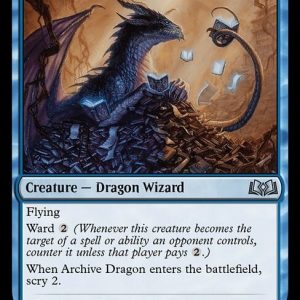 Archive Dragon - Wilds of Eldraine-(041)