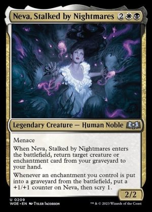 Neva, Stalked by Nightmares - Wilds of Eldraine-(209)