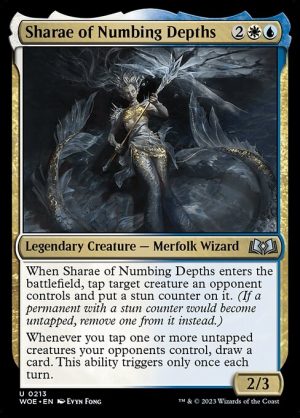 Sharae of Numbing Depths - Wilds of Eldraine-(213)