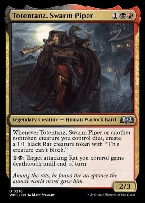 Totentanz, Swarm Piper - Wilds of Eldraine-(216)