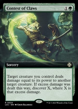 Contest of Claws - The Lost Caverns of Ixalan Commander-(024)