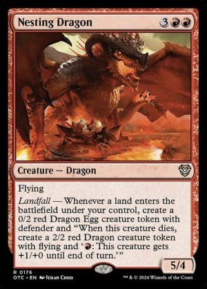 Nesting Dragon - Outlaws of Thunder Junction Commander-(176)