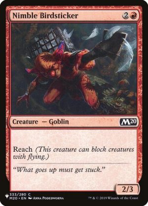 Nimble Birdsticker - The List-(333)