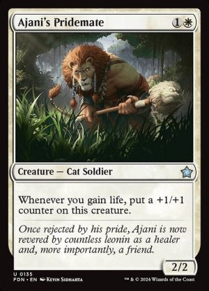 Ajani's Pridemate - Foundations-(135)